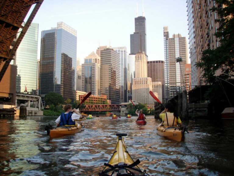 Kayaking In Chicago
